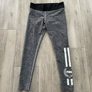 VS Pink Yoga Leggings Gray